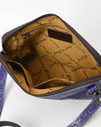 American Darling Cross Body Hand Tooled Genuine Leather women bag western handbag purse