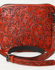 American Darling Cross Body Hand Tooled Genuine Leather women bag western handbag purse