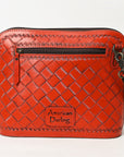 American Darling Cross Body Hand Tooled Genuine Leather women bag western handbag purse
