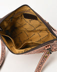 American Darling Cross Body Hand Tooled Genuine Leather women bag western handbag purse