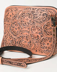 American Darling Cross Body Hand Tooled Genuine Leather women bag western handbag purse