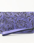 American Darling Clutch Hand Tooled Genuine Leather women bag western handbag purse