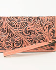 American Darling Clutch Hand Tooled Genuine Leather women bag western handbag purse