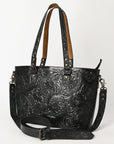 American Darling Tote Hand Tooled Genuine Leather women bag western handbag purse