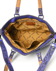 American Darling Tote Hand Tooled Genuine Leather women bag western handbag purse