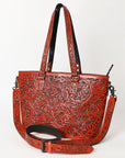 American Darling Tote Hand Tooled Genuine Leather women bag western handbag purse