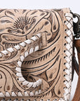 American Darling Clutch Hand Tooled Genuine Leather Women Bag Western Handbag Purse