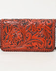 American Darling Clutch Hand Tooled Genuine Leather Women Bag Western Handbag Purse