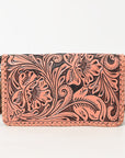 American Darling Clutch Hand Tooled Genuine Leather Women Bag Western Handbag Purse
