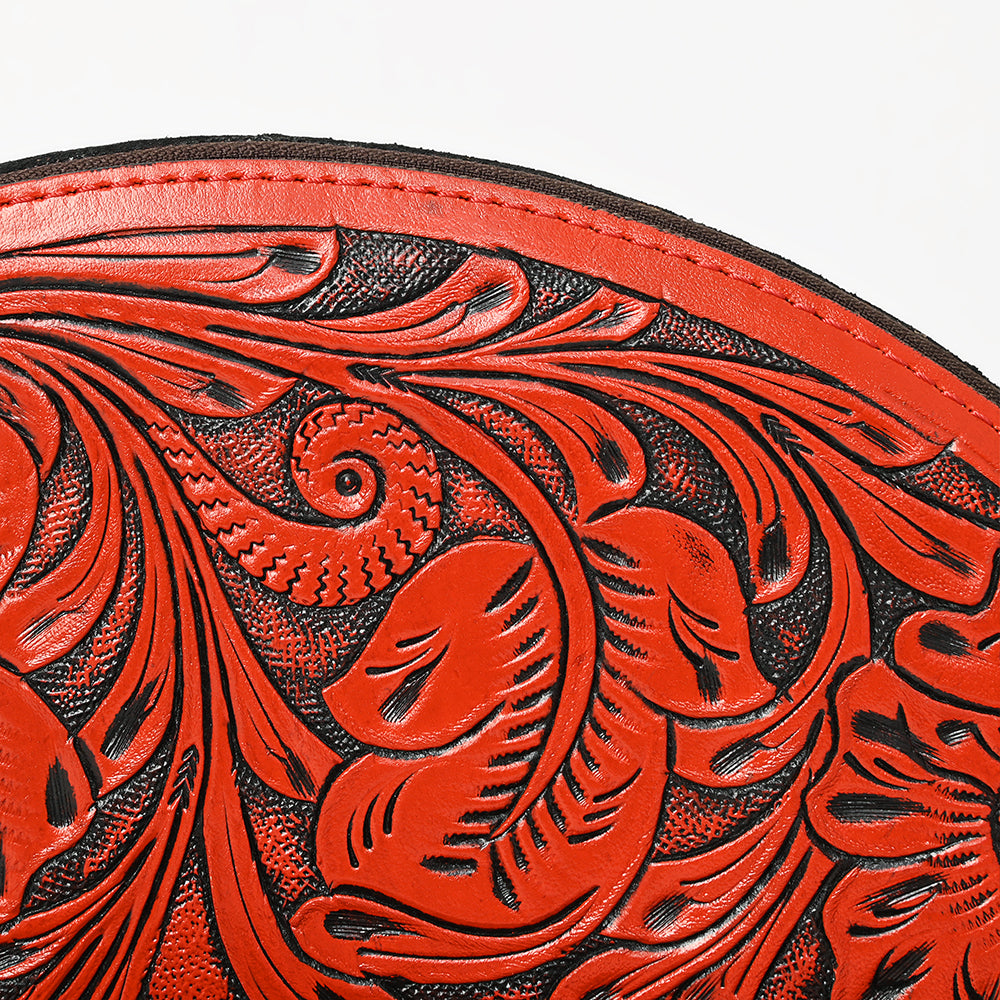 American Darling Clutch Hand Tooled Genuine Leather Women Bag Western Handbag Purse