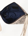 American Darling Hand Tooled Genuine Leather Women Bag Western Handbag Purse