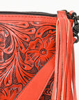 American Darling Hand Tooled Genuine Leather Women Bag Western Handbag Purse