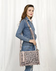 American Darling Hand Tooled Genuine Leather Women Bag Western Handbag Purse