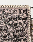 American Darling Hand Tooled Genuine Leather Women Bag Western Handbag Purse