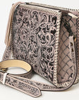 American Darling Hand Tooled Genuine Leather Women Bag Western Handbag Purse