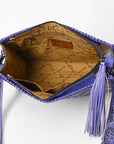 American Darling Hand Tooled Genuine Leather Women Bag Western Handbag Purse