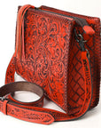 American Darling Hand Tooled Genuine Leather Women Bag Western Handbag Purse