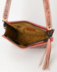 American Darling Hand Tooled Genuine Leather Women Bag Western Handbag Purse