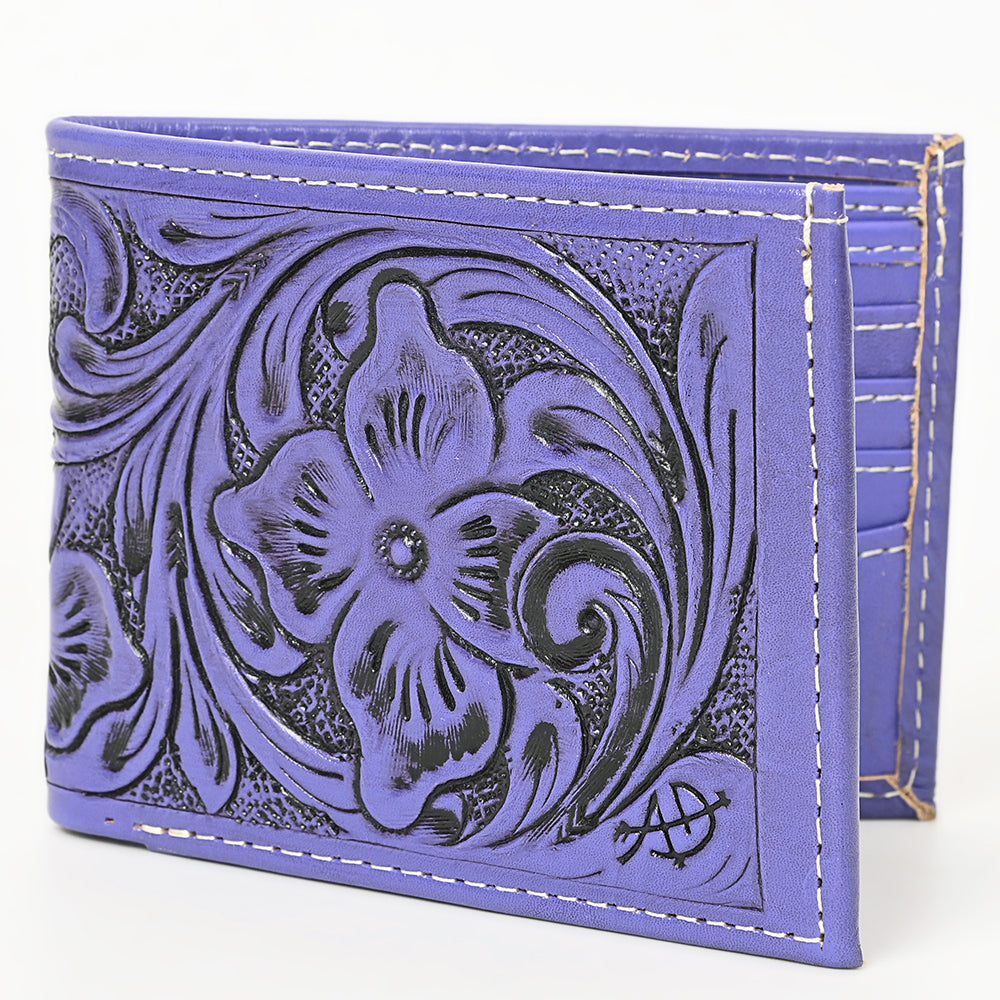 American Darling Wallet Hand Tooled Genuine Leather Women Bag Western Handbag Purse