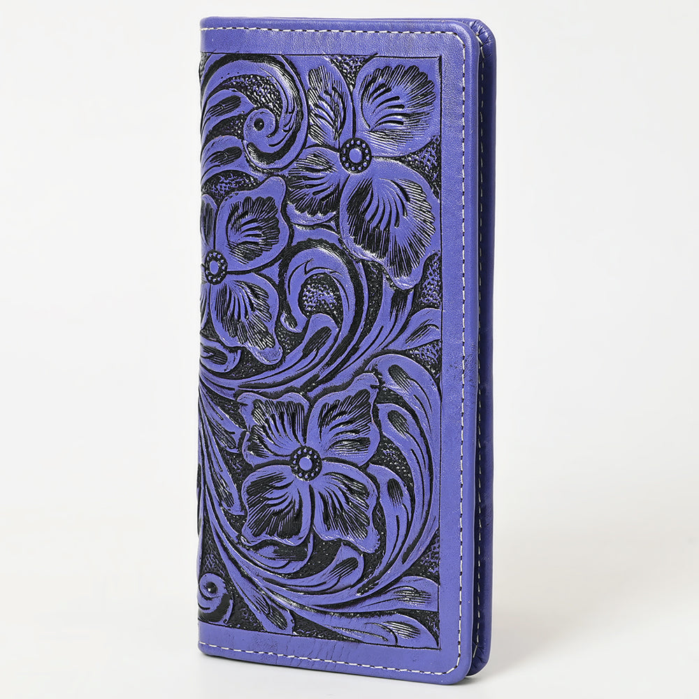 American Darling Wallet Hand Tooled Genuine Leather Women Bag Western Handbag Purse