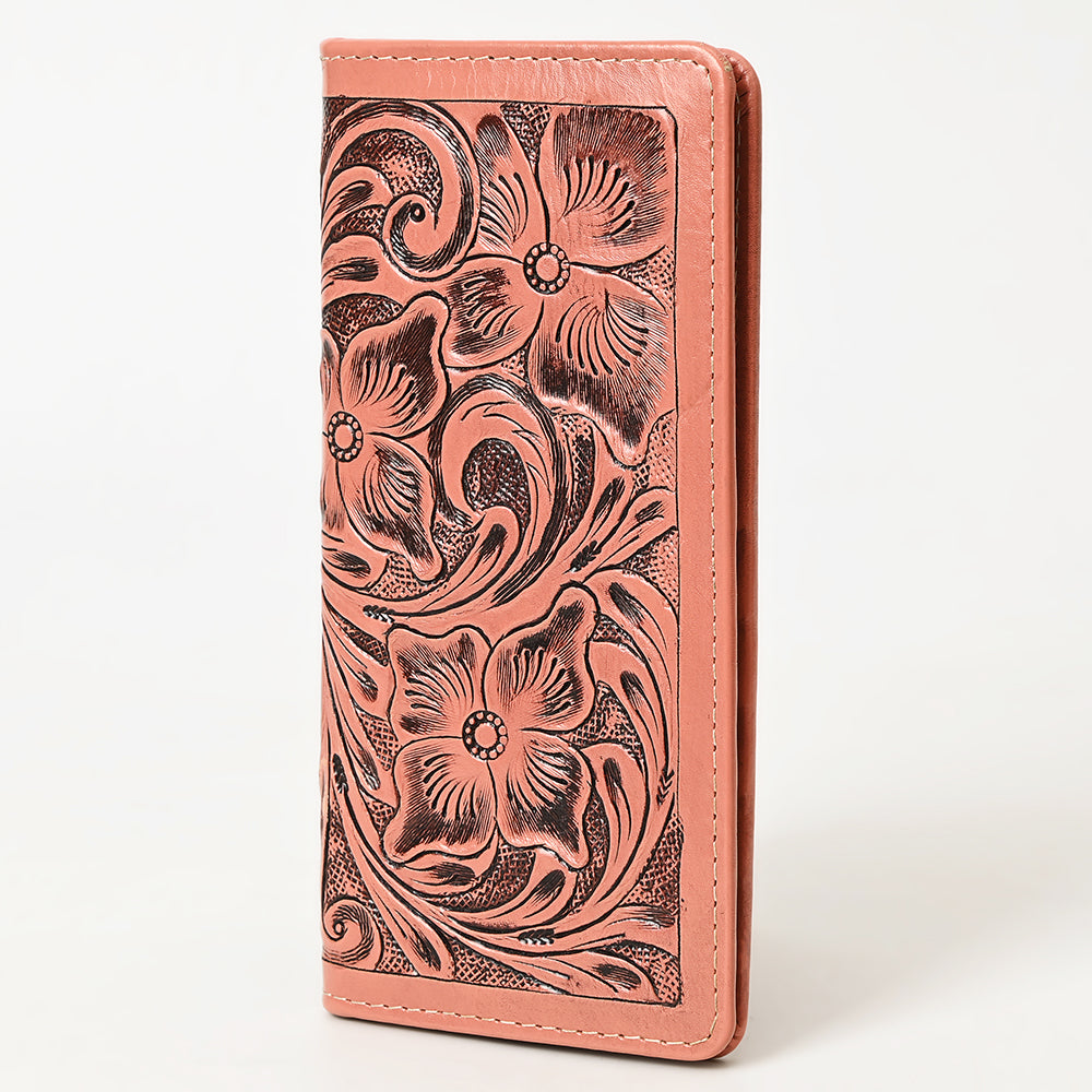 American Darling Wallet Hand Tooled Genuine Leather Women Bag Western Handbag Purse