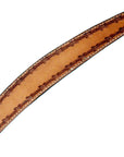 Bar H Equine Leather Horse Headstall Breast Collar & One Ear Headstall Tan