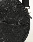 American Darling Canteen Hand Tooled Genuine Leather Women Bag Western Handbag Purse