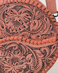 American Darling Canteen Hand Tooled Genuine Leather Women Bag Western Handbag Purse