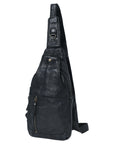 Full Grain Leather Sling Bag - SWC202 – Hilason