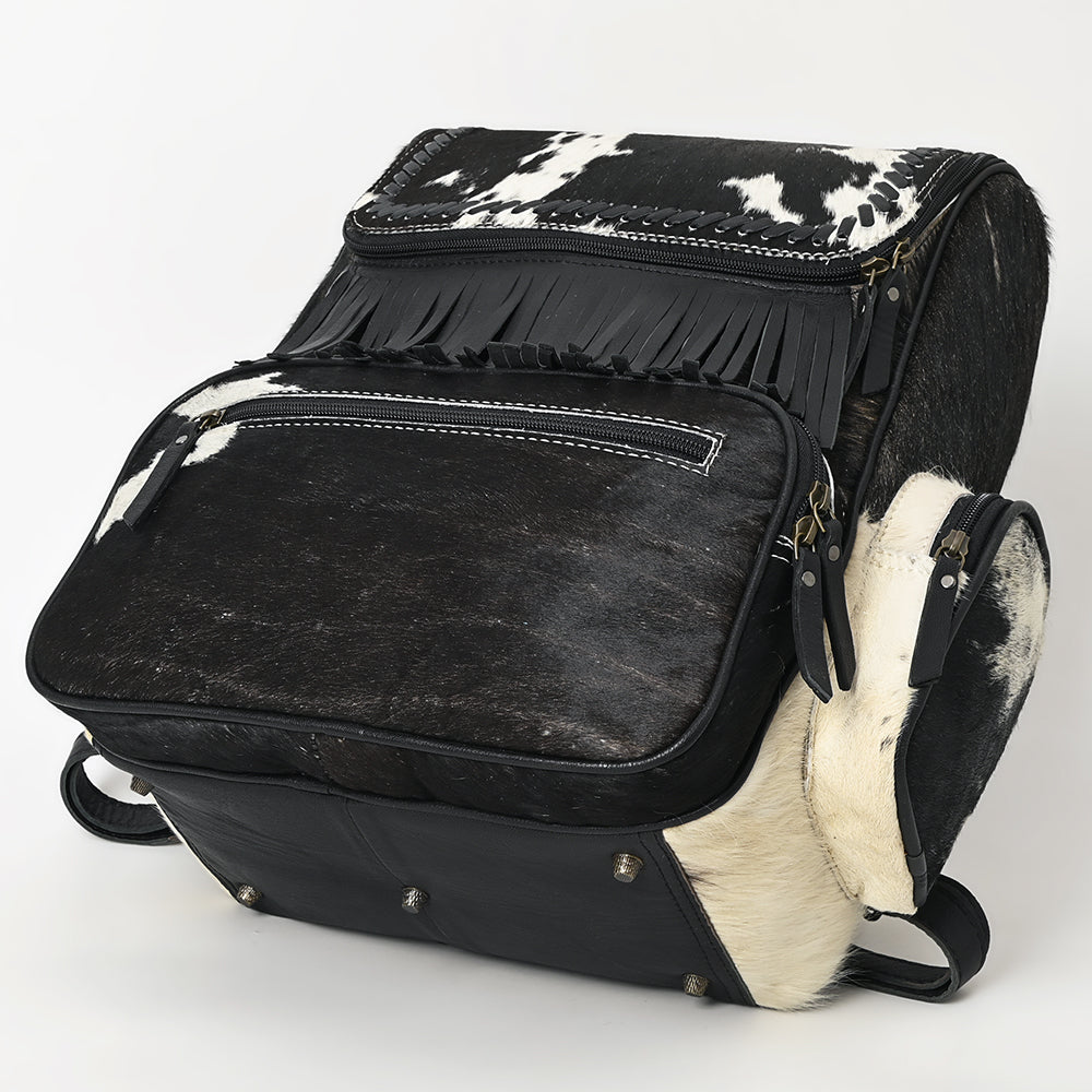 Ohlay Bags OHG181 Western Hair-on Genuine Leather Women &amp; Man BACKPACK Bag