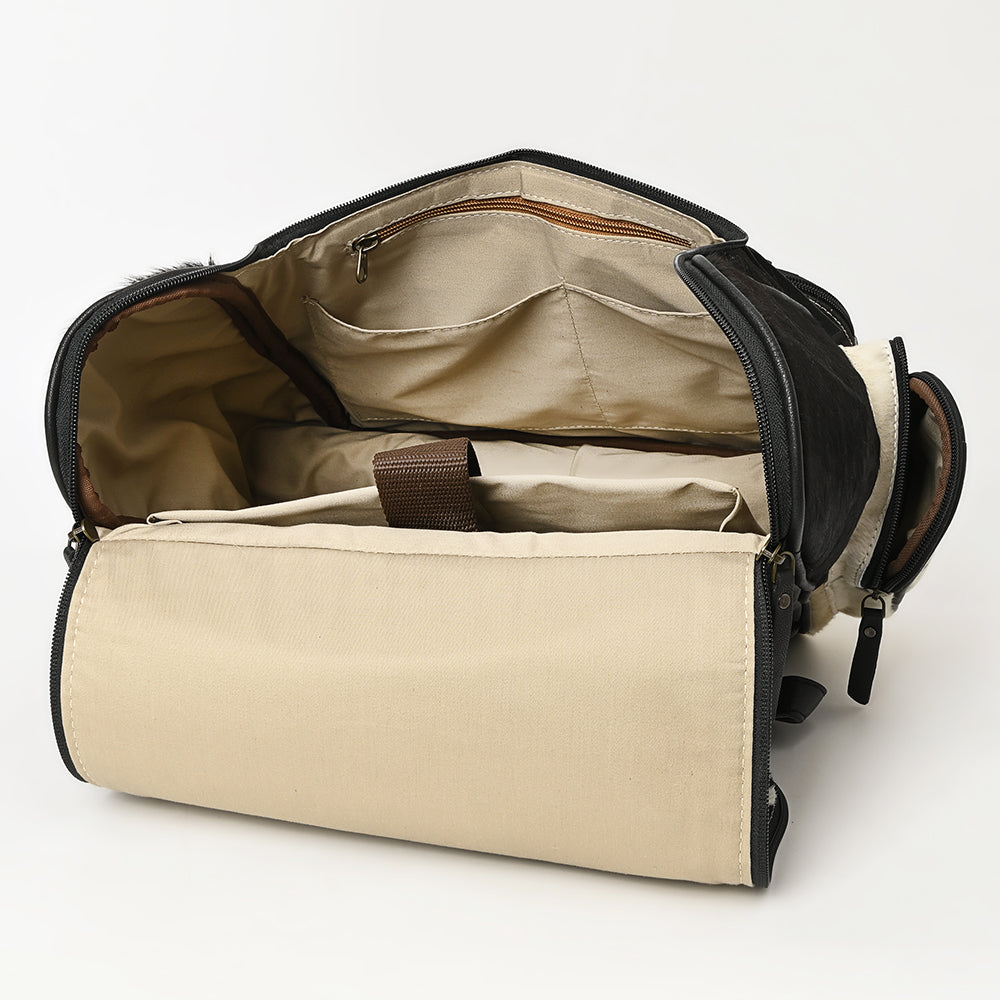 Ohlay Bags OHG181 Western Hair-on Genuine Leather Women &amp; Man BACKPACK Bag