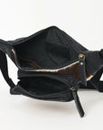 Ohlay Bags OHG185B FANNY PACK Hand Tooled Hair-on Genuine Leather women bag western handbag purse