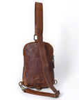 Spaghetti Western  Sling Vintage Genuine Leather Women Bag Western Handbag Purse
