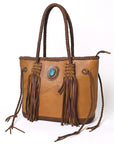 American Darling Tote Genuine Leather Women Bag Western Handbag Purse