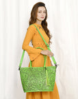 American Darling Tote Hand Tooled Genuine Leather Women Bag Western Handbag Purse