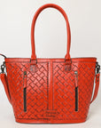 American Darling Tote Hand Tooled Genuine Leather Women Bag Western Handbag Purse
