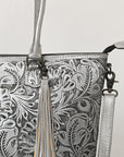 American Darling Tote Hand Tooled Genuine Leather Women Bag Western Handbag Purse