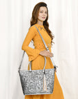 American Darling Tote Hand Tooled Genuine Leather Women Bag Western Handbag Purse