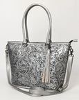 American Darling Tote Hand Tooled Genuine Leather Women Bag Western Handbag Purse