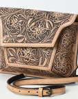 American Darling Crossbody Beautifully Hand Tooled  Genuine Leather women bag western handbag purse