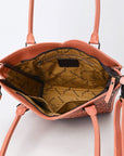 Tote Hand Tooled Genuine Leather women bag western handbag purse