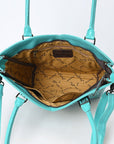 Tote Hand Tooled Genuine Leather women bag western handbag purse