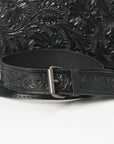 Clutch Hand Tooled Genuine Leather women bag western handbag purse