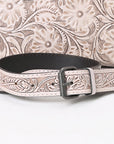 Clutch Hand Tooled Genuine Leather women bag western handbag purse