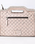 Clutch Hand Tooled Genuine Leather women bag western handbag purse