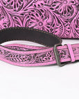 Clutch Hand Tooled Genuine Leather women bag western handbag purse