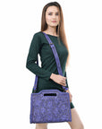Clutch Hand Tooled Genuine Leather women bag western handbag purse