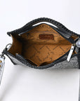Clutch Hand Tooled Genuine Leather women bag western handbag purse