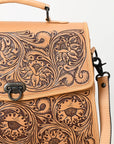 American Darling Adbgz841A Tote Hand Tooled Genuine Leather Women Bag Western Handbag Purse