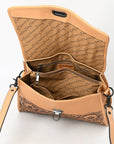 American Darling Adbgz841A Tote Hand Tooled Genuine Leather Women Bag Western Handbag Purse